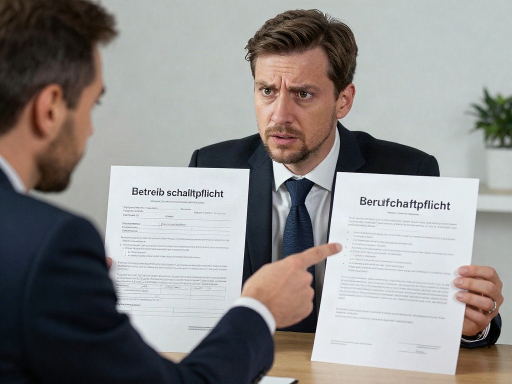 Betriebshaftpflicht oder Berufshaftpflicht